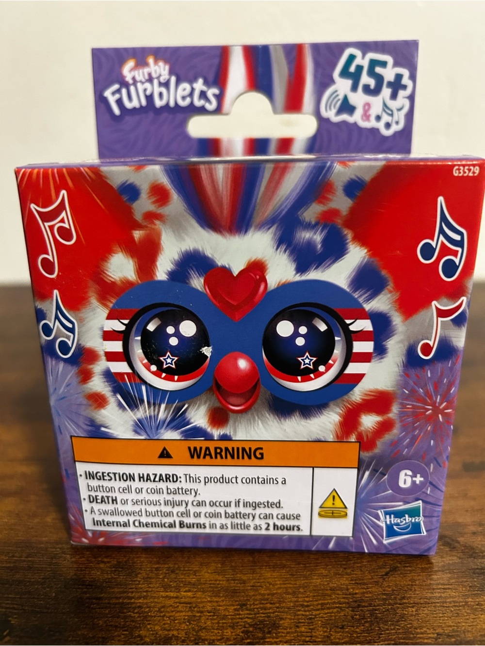 Furblets Meri-Kah Patriotic Red White Blue Plush Toy